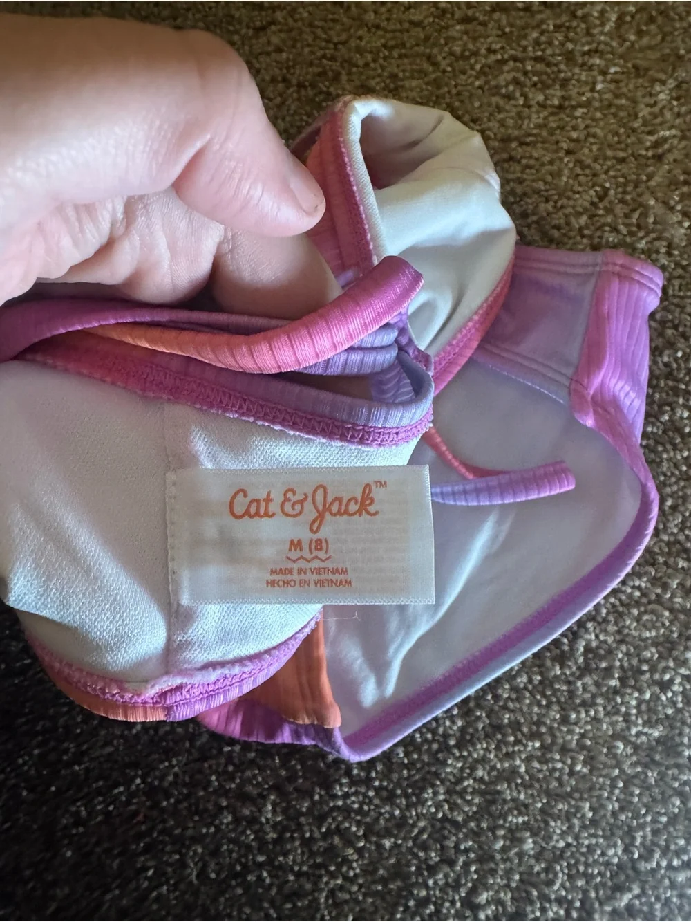 New without tags cat & jack two piece girls bathing suit 🛍